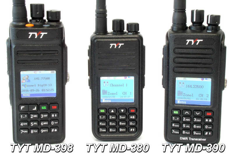 TYT MD-380 & TYT MD-390 & TYT MD-398