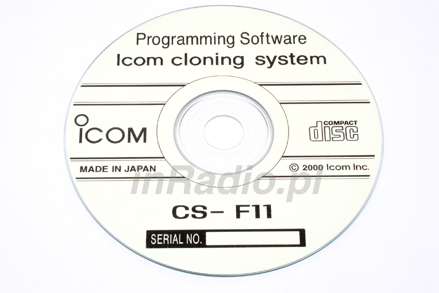 oprogramowanie ICOM CS-F11