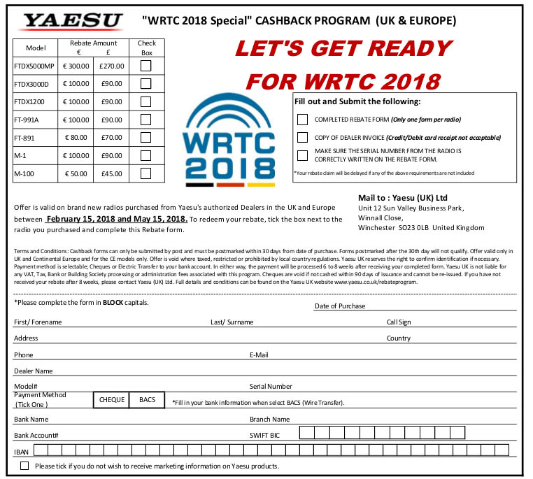 WRTC 2018 Special - formularz rabatowy