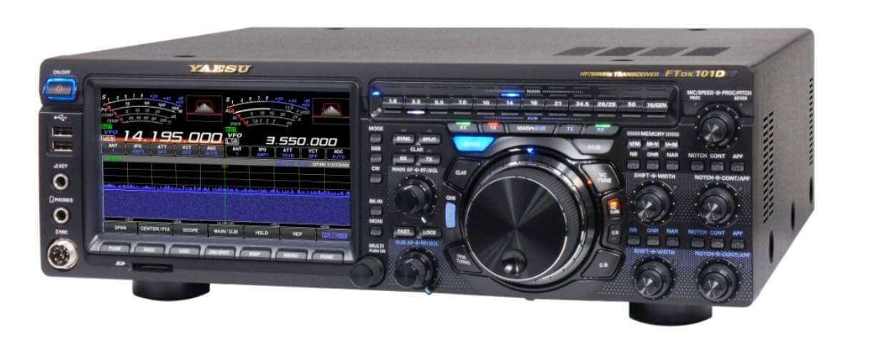 fotografia YAESU FT-DX101D - radiostacja High-Class HF/50MHz 100W