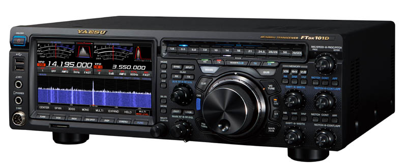 YAESU FTDX101 D  radiostacja KF High-Class HF