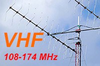 Anteny VHF na pasmo 134-174MHz