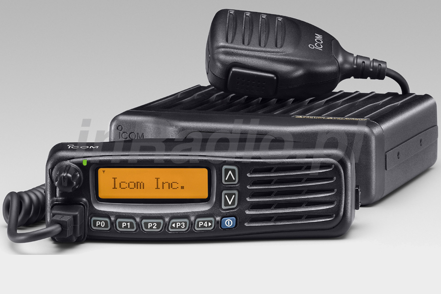 Radiotelefony ICOM IC-F5062 i IC-F6062 są w wesji FM (analogowe) z literą D są w systemie IDAS na zdjęciu jest także mikrofon model HM-152