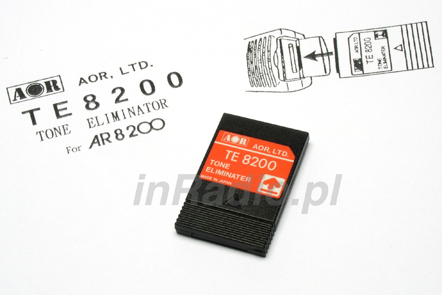 AOR TE8200 Eliminator tonów do AR-8200 AR-8600