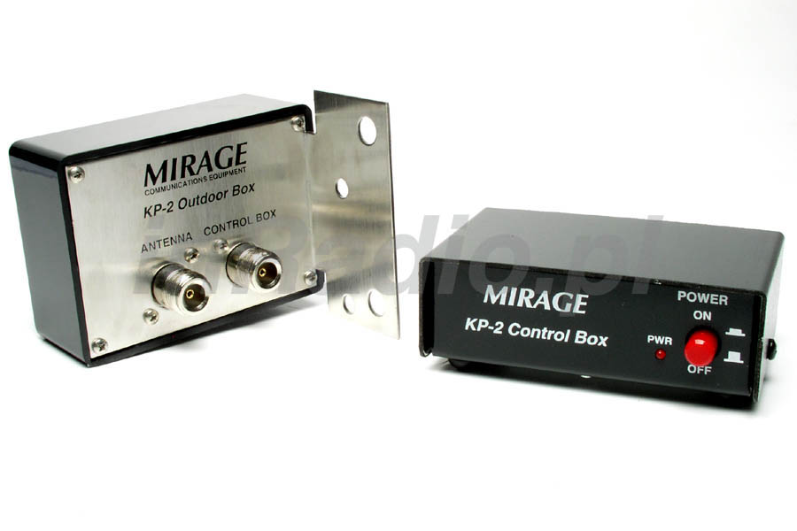 Mirage KP-2 zewnęrzny przedwzmacniacz odbiorczy - może niwelować straty sygnałów w b. długim przewodzie antenowym