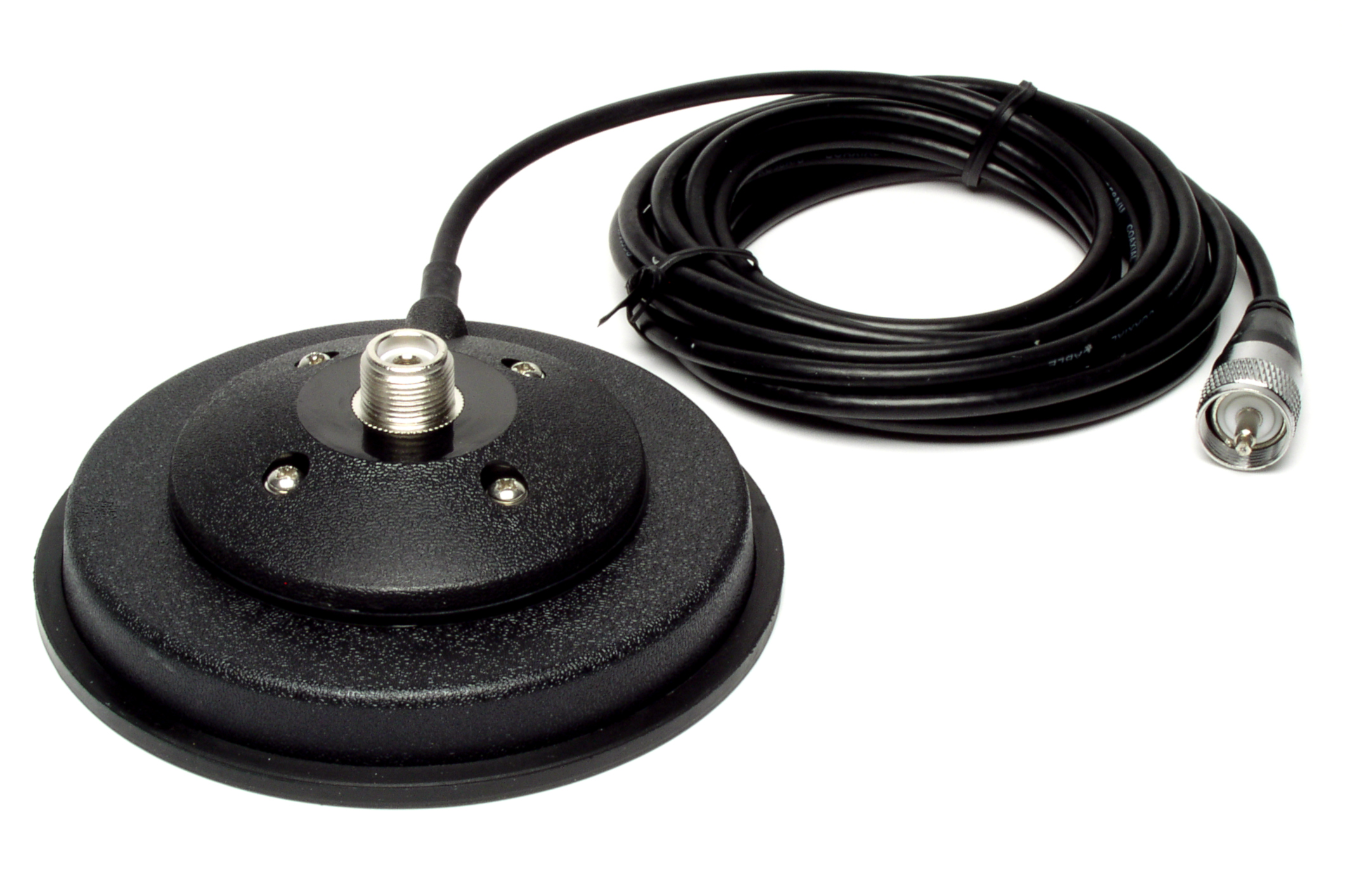 ZG-909PL Mocna podstawa magnesowa, ze złączem UHF do większości anten samochodowych