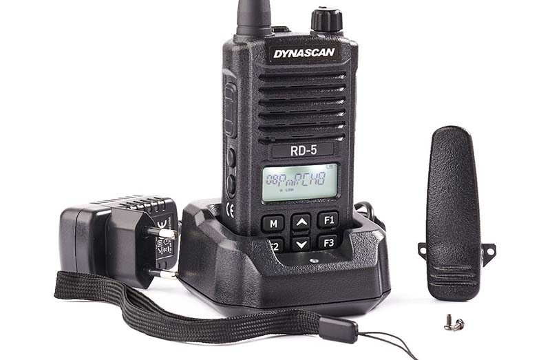 Dynascan radiotelefon RD-5 na zakres 446MHz, nie wymaga zezwoleń