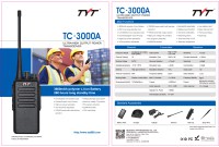 Radiotelefon TYT TC-3000-A specyfikacja w broszurze