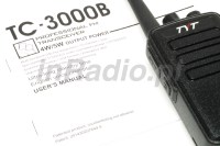 TC-3000 B Instrukcja obsługi dostarczana wraz z radiotelefonem TYTa