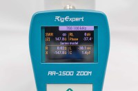 Rigexpert AA1500Zoom pomiar wszystkich parametrów