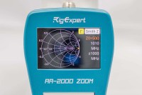 Rigexpert AA-2000-Zoom z wykresem Smitha