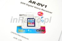 Karta SD stanowi wyposażenie skanera radiowego AOR AR-DV1
