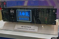Wystawa odbiornika AOR AR-ALPHA-II w Tokyo
