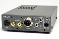 Panel tylny modemu cyfrowego AOR ARD9800 - widok różnych złącz w zależności od potrzeb