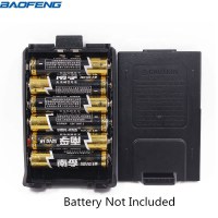 Baofeng UV5R pojemnik na baterie-mały ze zdejmowalną łatwo klapką na baterie