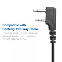 BaoFeng BF26 posiada standardowe złącze dla TYT, Baofeng i Kenwood