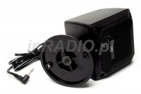 Głośnik zewnętrzny BHI SPKR8 widoczna podstawka z 2 otworami do stałego mocowania