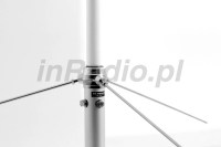 DIAMOND BC-100 Bazowa antena strojona przez przycinanie promiennika wg tabeli - przeznaczona do łączności w służbach