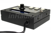 Kontroler SDC-1 DIAMOND z LCD wyświetlającym częstotliwość i stan działania