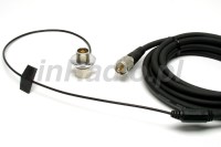DIAMOND FVM305 - Solidne okablowanie antenowe z krótkim przejściem przewodu dla klap/drzwi samochodów