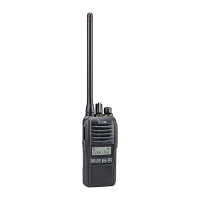 IC-F2100DS Icom Transceiver UHF z dodatkowymi przyciskami i LCD 