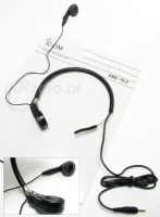 Mikrofonosłuchawka ICOM HS-97 - laryngofon, przenosi tylko mowę, żadnych hałasów z otoczenia!