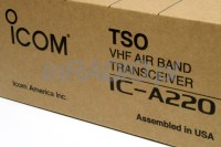 Radiotelefon lotniczy ICOM ICA220 TSO z certyfikatem ETSO/TSO dla lotnictwa