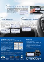 Radiostacja ID-5100E Broszura GPS, DV/DV DUALWATCH, oraz intuicyjny dotykowy ekran i aplikacje na androida