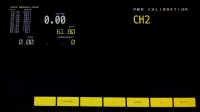 FX-775 MetroPWR ekran kalibracji jednego z kanałów