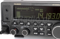 YAESU FT-450D Podłączenie mikrofonu oraz widok przycisków
