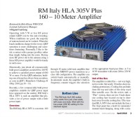 Opis z używania wzmacniacza mocy KF RM HLA-305V