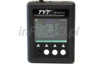 Miernik częstotliwości SF-401 TYT z wyświetlanym menu - posiada sporo ustawień 