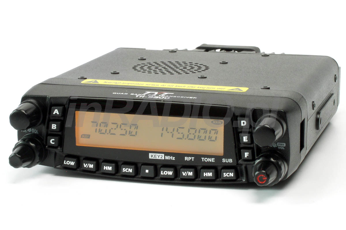 TYT TH-9800 Radiotelefon mobilny quadbander z nowym pasmem tylko dla VFO A