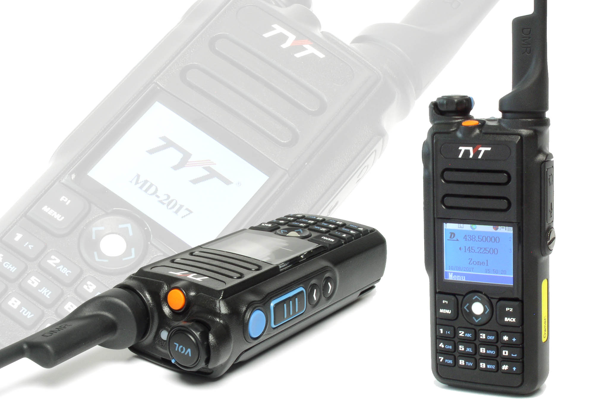 TYT MD-2017 radiotelefon VHF/UHF DMR/FM